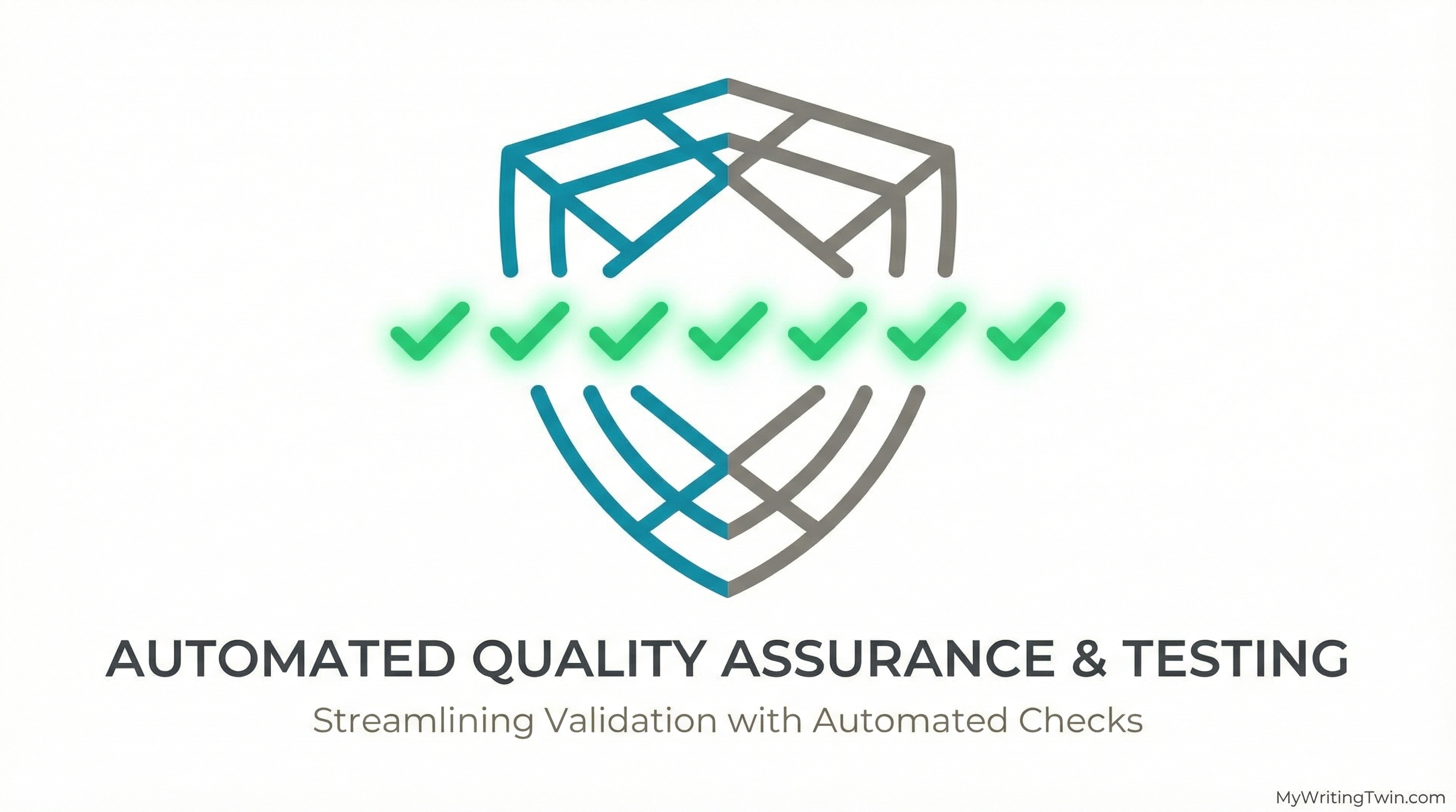 QA agent performing automated quality checks on content and code